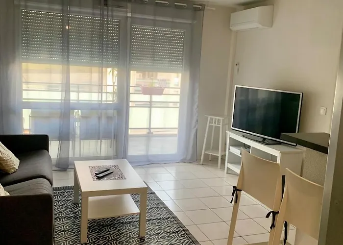 Agreable 2 Pieces Climatise Parking Gratuit * Antibes